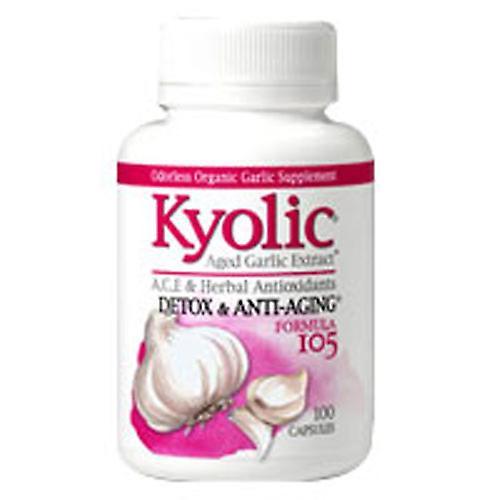 Kyolic A.G.E Antioxidant Formula 105, Z WITAMINĄ A I SELENEM E, 100 CAP (Opakowanie 2) on Productcaster.