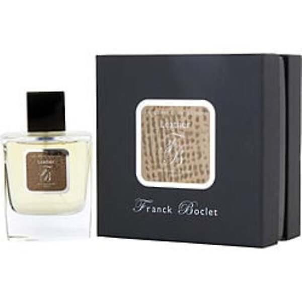 FRANCK BOCLET LEATHER by Franck Boclet EAU DE PARFUM SPRAY 3.4 OZ Pour Homme on Productcaster.