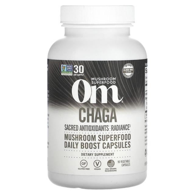 Om Mushrooms, Chaga, 667 mg, 90 Vegetable Capsules on Productcaster.