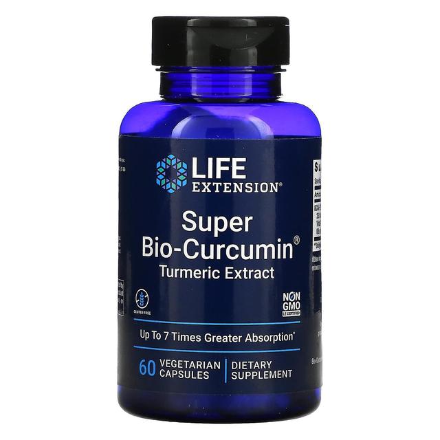 Life Extension, Super Bio-Curcumin, 60 Vegetarian Capsules on Productcaster.