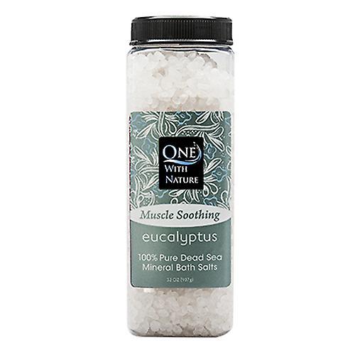 One With Nature Uno con Sales de Baño natural, Eucalipto 32 oz (Pack de 1) on Productcaster.