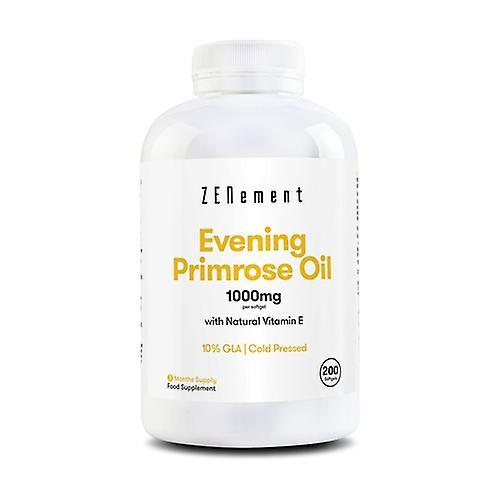 Zenement Evening Primrose Oil 1000 mg 200 softgels on Productcaster.