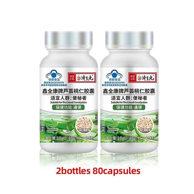 Tib Aloe Vera Extrait De Noyau De Pêche Capsule Constipation Intestin Intestin Suppléments Aliments Santé Cfda Approuver 40 capsules / bouteille 2b... on Productcaster.