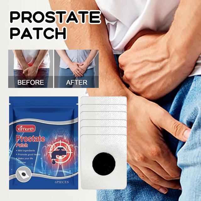 Pusili Prostate Relief Patch, Herbal Prostate Treatment Patches, Prostate Health Supplements Prostate Care Enhancement Plaster For Men 4Pack - 24pcs on Productcaster.