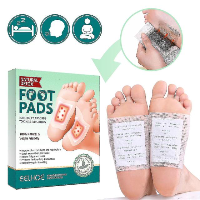 Pinguo New Arrival Herbs Wormwood Detox Foot Patch Detox Foot Patch 10szt/pudełko on Productcaster.