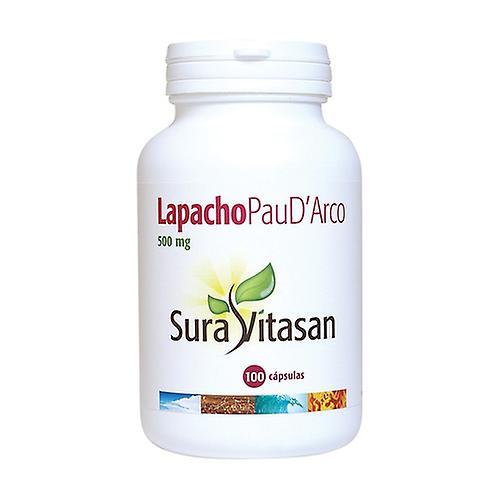 Sura Vitasan Lapacho Pau D ́Arco 100 capsules of 500mg on Productcaster.