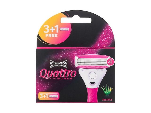 Wilkinson Sword - Quattro For Women - For Women, 4 pc on Productcaster.