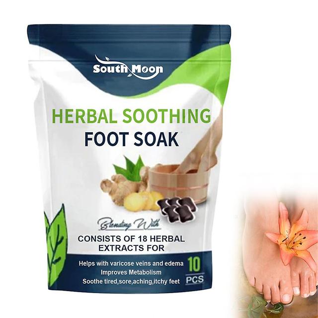 Fat Burning Foot Bath Soak Fast Slimming Natural Herbal Detox Dehumidification Foot Loss Body Health Stress Relax 1bag-10pcs on Productcaster.