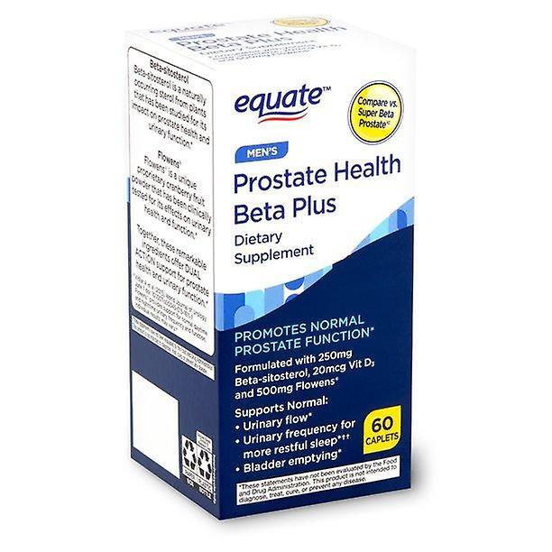 Equate Equiparare la salute della prostata maschile beta più integratore alimentare, 60 conteggio on Productcaster.