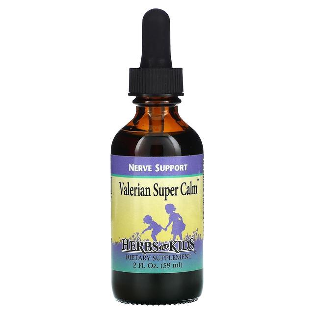 Herbs for Kids Erbe per bambini, Valeriana Super Calm, 2 fl oz (59 ml) on Productcaster.