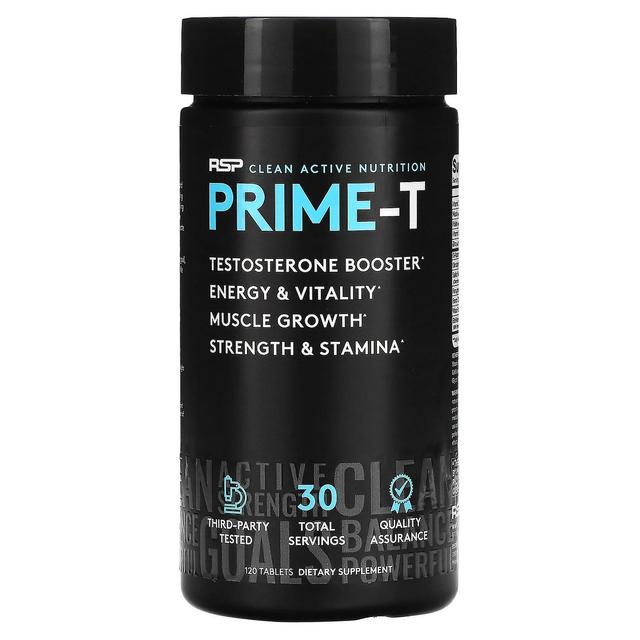 RSP Nutrition, Prime-T, testosteronitehoste, 120 tablettia on Productcaster.