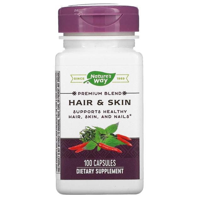 Nature's Way, Hair & Skin, 100 Capsules on Productcaster.