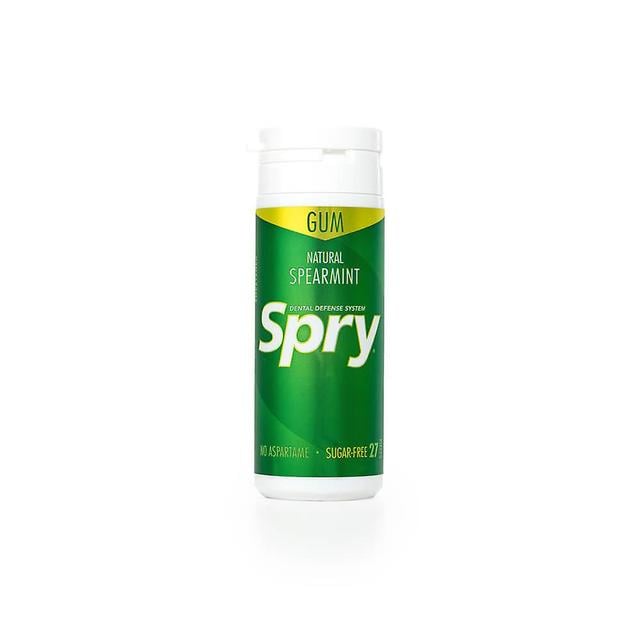 Spry natural spearmint chewing gum 27's on Productcaster.