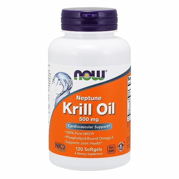 Now Foods Neptune Krill Oil, 500 mg, 120 Softgels (Pack of 2) on Productcaster.