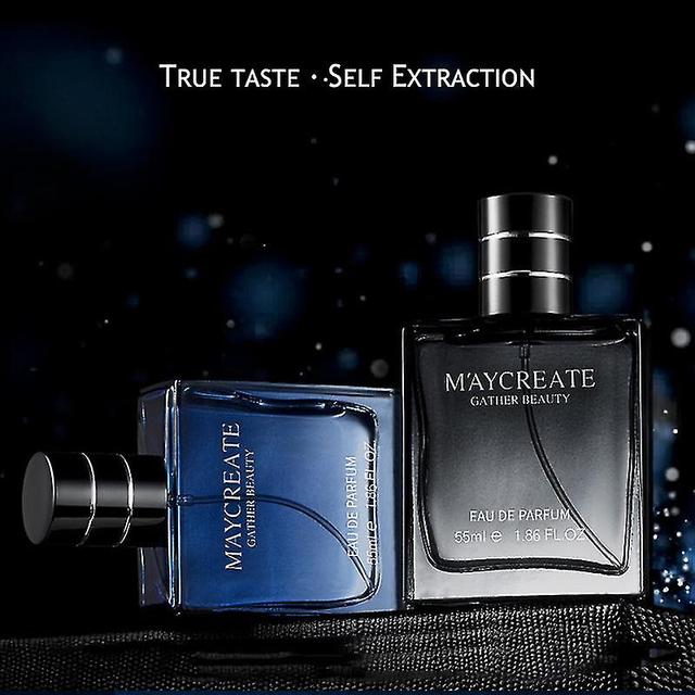 Men Perfume Male Long Lasting Fresh Enticing Fragrance Spray Casual Dating 55ml Blue on Productcaster.