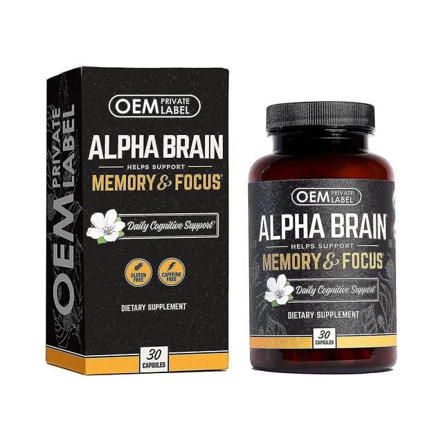 Intelligenza Capsula Nootropic Cervello Funzione immunitaria Supplemento Focus Concentrazione Memoria on Productcaster.