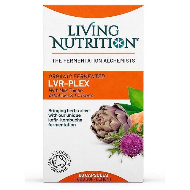 Living Nutrition Organic Fermented LVR-Plex Capsules 60 (LN2208) on Productcaster.