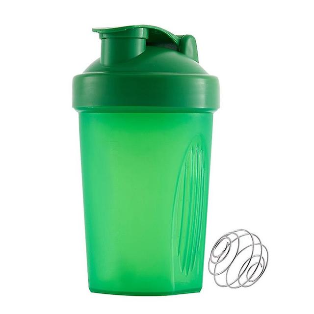 400 Ml Sports Fitness Gym Whey Protein Powder Mixing Bottle green on Productcaster.