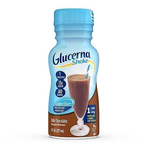 Glucerna Shake Oral Supplement Rich Chocolate Flavor, Count of 6 (Pack of 1) on Productcaster.