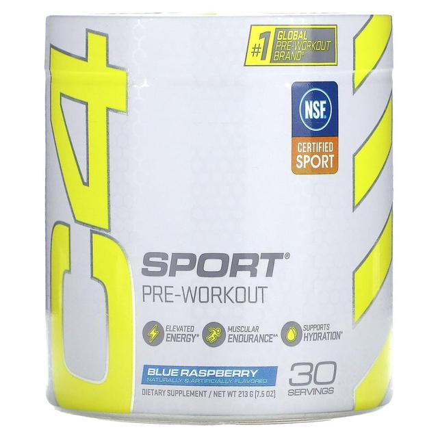 Cellucor, C4 Sport, Przedtreningówka, Blue Raspberry, 7.5 oz (213 g) on Productcaster.