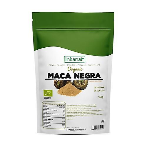 Inkanat Black Maca Powder Bio 150 g of powder on Productcaster.