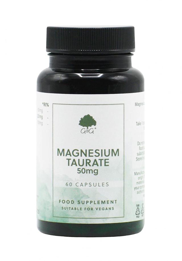 G&g vitamins magnesium taurate 60's on Productcaster.