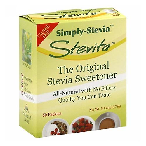 Stevita Simply Stevia Sweetener, 50 pkts (Pack of 4) on Productcaster.