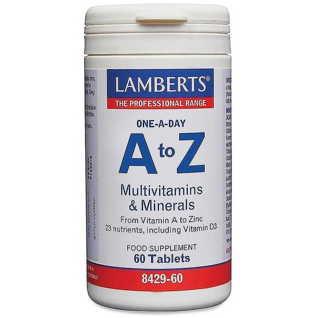 Lamberts A-Z multivitamíny tablety 60 (8429-60) on Productcaster.