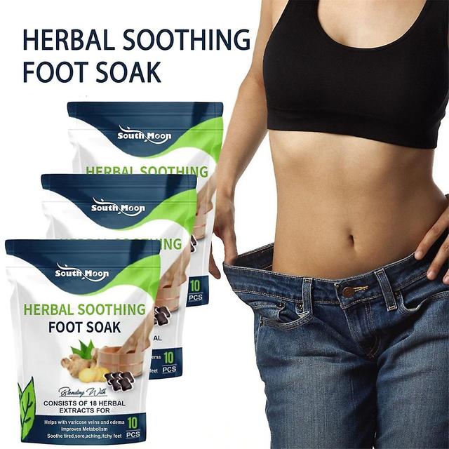 3x 2023 Detoxingherbs Cleansing Foot Soak Beads, Herbal Detox&shaping Cleansing on Productcaster.