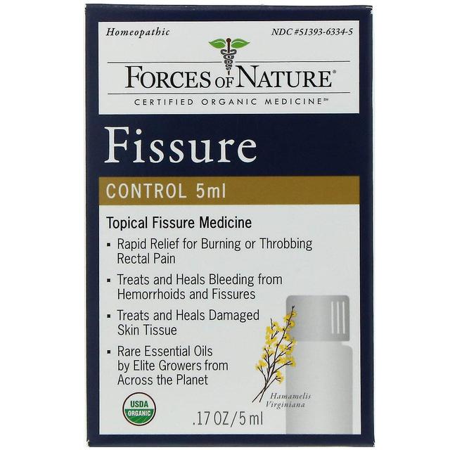 Forces of Nature, Fissure Control, 0.17 oz (5 ml) on Productcaster.