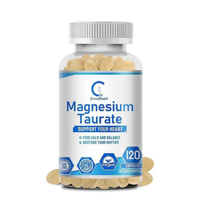 Magnesium Taurine Capsule 3-IN-1 Nervous &Myocardial& Muscle Health Mineral supplementationTIB TIB . 120pcs on Productcaster.