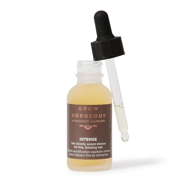 Grow Gorgeous Density Serum Intense - vegánske vlasové sérum s kofeínom, ďatelinou červenou a peptidmi na rednutie vlasov a vypadávanie vlasov. Vla... on Productcaster.