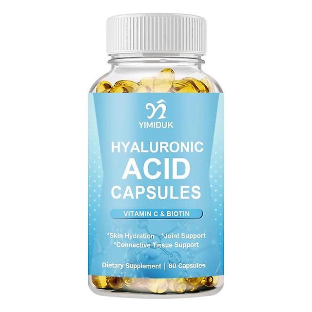 Vorallme Hyaluronsäure Kapseln, mit Vitamin C & Biotin 3 in 1 Unterstützung - Hautfeuchtigkeit, Gelenkschmierung, Haar- und Augengesundheit 1 Flasc... on Productcaster.