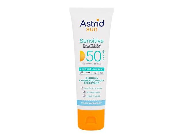 Astrid - Sun Sensitive Krem do twarzy SPF50+ - Unisex, 50 ml on Productcaster.