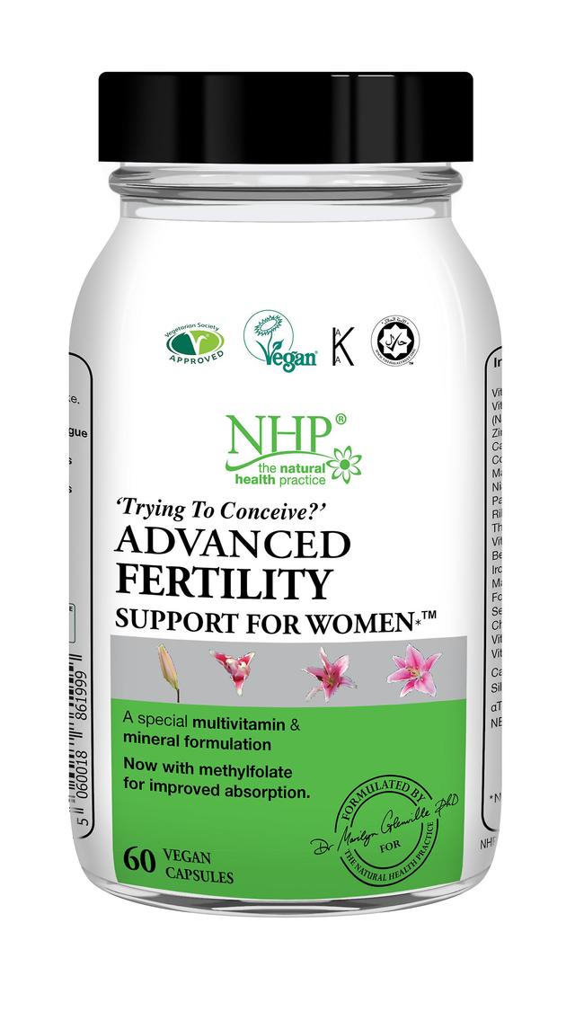 Natural Health Practice NHP, Fertility Support For Women (Advanced), 60 Capsules on Productcaster.