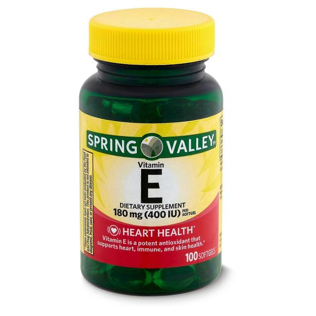 Spring valley vitamin e dietary supplement, 180 mg, 100 ea on Productcaster.