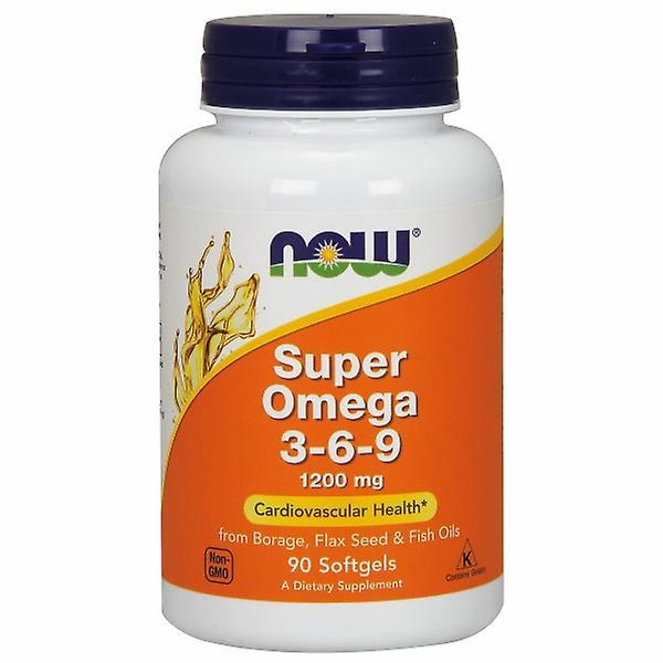 NOW Foods Teraz potraviny Super Omega 3-6-9,1200 mg,90 Sgels (balenie po 2) on Productcaster.