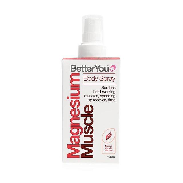 Better You BetterYou Magnesium Olie Muscle Spray 100ml on Productcaster.