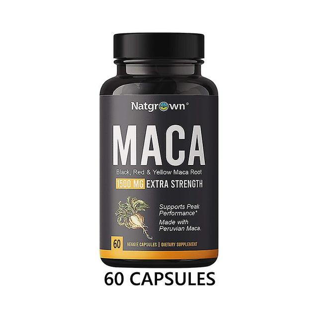 Vorallme Boost Energy & Support Health Organic Maca Root Extract Supplement For Men & Women 1500mg 60 Capsules on Productcaster.