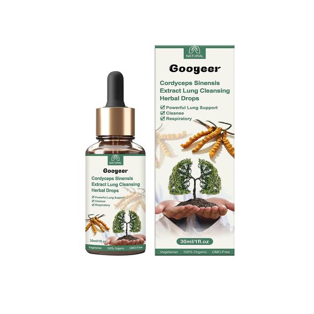 Cordyceps sinensis -uute keuhkojen puhdistuspisarat puhdistavat ja hengittävät, Cordyceps sinensis tippaa on Productcaster.