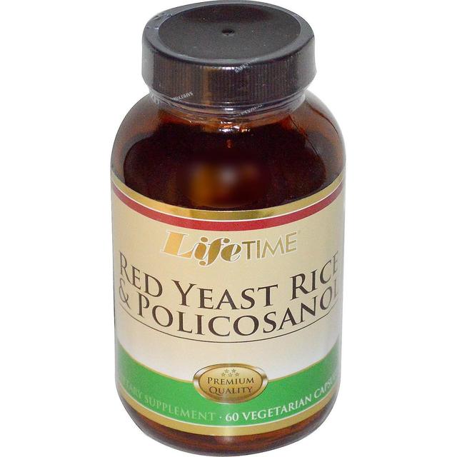 LifeTime Vitamins, Red Yeast Rice & Policosanol, 60 Vegetarian Capsules on Productcaster.