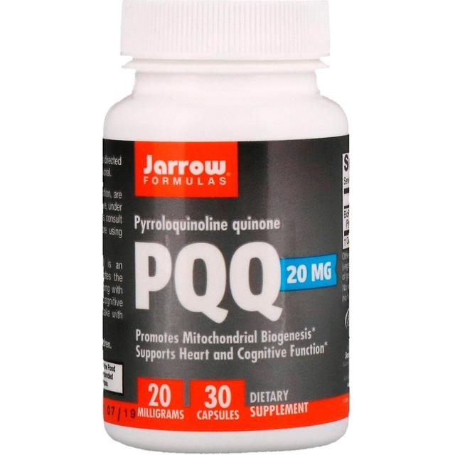 Jarrow Formulas, PQQ (Pyrroloquinoline Quinone), 20 mg, 30 Capsules on Productcaster.