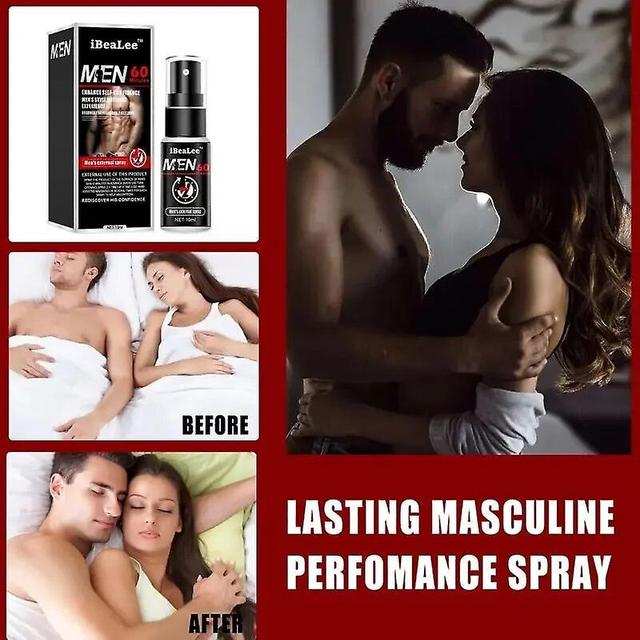 Gespierde man Man Vergroting Vertraagd 60 Minuten Spray Orgasme Versnelde Erectie Mannelijke Immuniteit Vergroting Verdikking Massage Olie Privé Set on Productcaster.