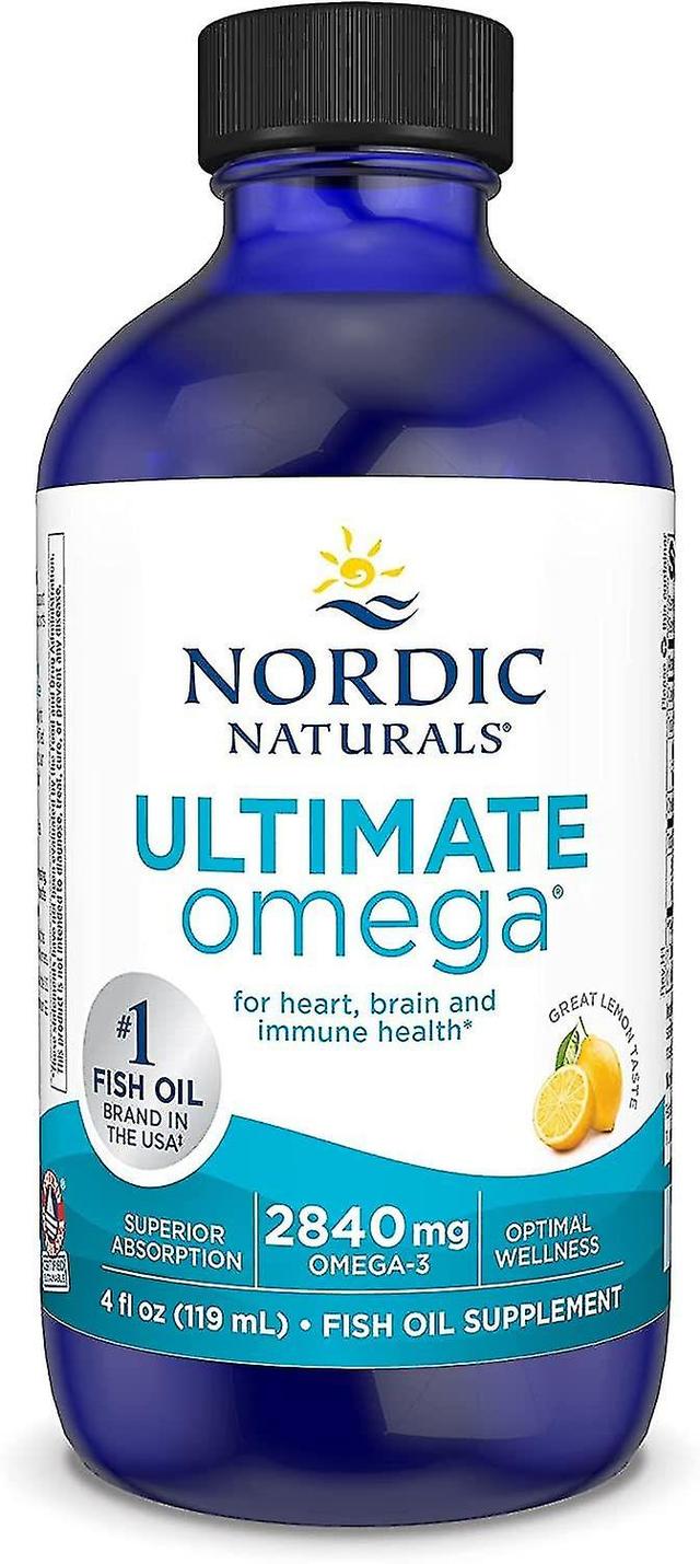 Ultimate Omega-3 2,840mg Liquid 4 Fl Oz (lemon) on Productcaster.