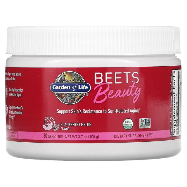 Garden of Life, Beets Beauty, Blackberry Melon, 3.7 oz (105 g) on Productcaster.