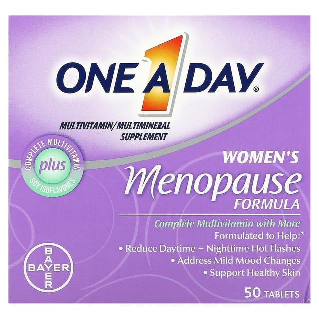 One A Day One-a-day, Formula per la menopausa femminile, integratore multivitaminico/multiminerale, 50 compresse on Productcaster.