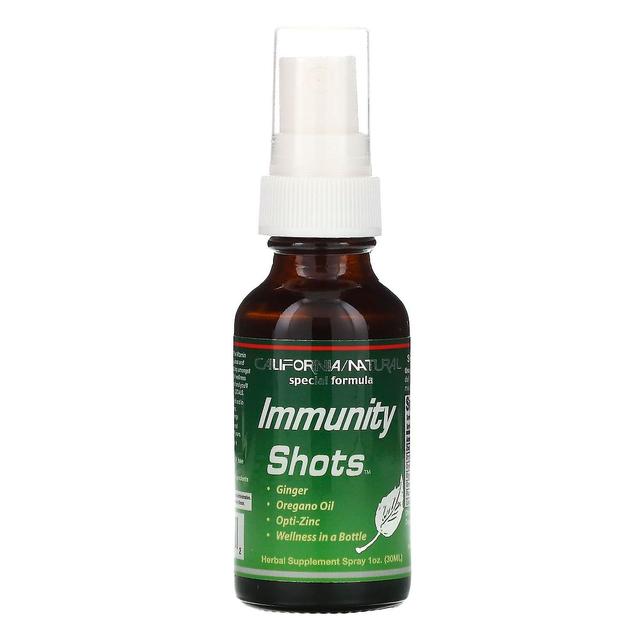 California Natural, Immunity Shots Spray, 1 oz (30 ml) on Productcaster.