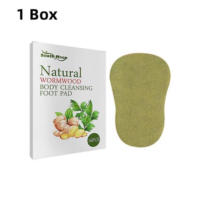 48/32/16 Pcs Wormwood Foot Patch Detox Healthcare Relieve Pain Stress Help Sleeping Weight 1 box on Productcaster.