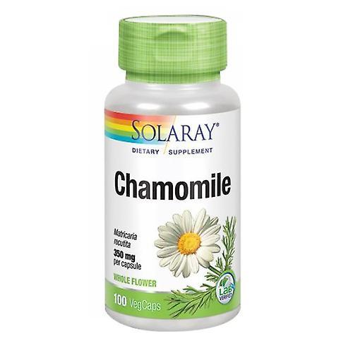 Camomille Solaray, 350 mg, 100 gélules (paquet de 4) on Productcaster.