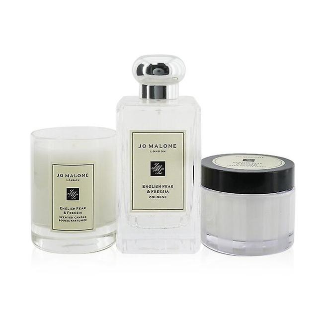 Jo Malone Engelse peer & freesia coffret: cologne spray 100ml/3.4oz + body cream 50ml/1.7oz + geurkaars 4.78cm/1.88inches on Productcaster.